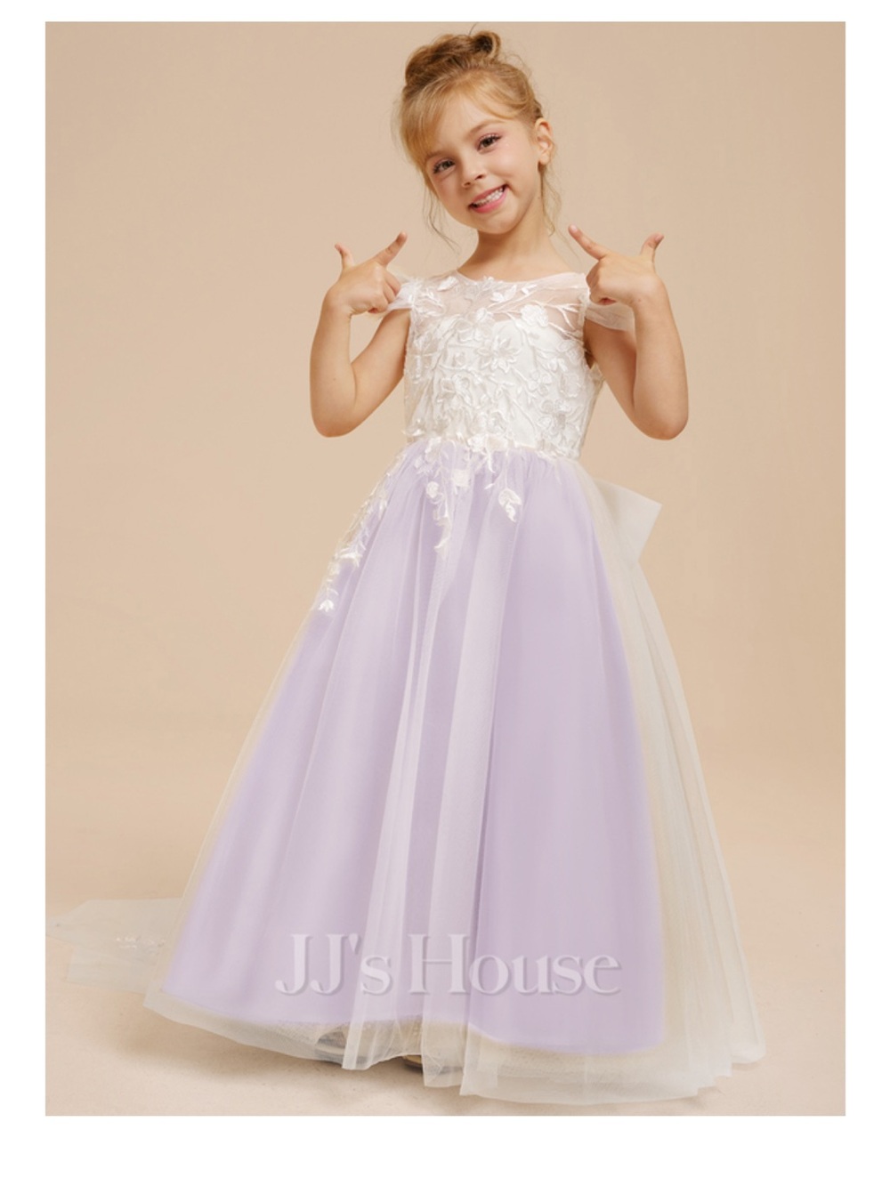 JJ’s House Rora Glower Girl Dress in Lilac